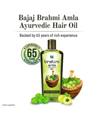Bajaj Brahmi Amla Hair Oil 400ml - Enriched with Ayurvedic Brahmi | Shop Now - Buy Online on GoSupps.com