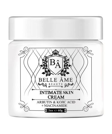 Belle Ame Dark Spot Corrector for Sensitive Skin - Advanced Dark Spot Cream for Intimate Area and Uneven Skin Tone - For Face, Underarm, Knees and Elbows (2oz)