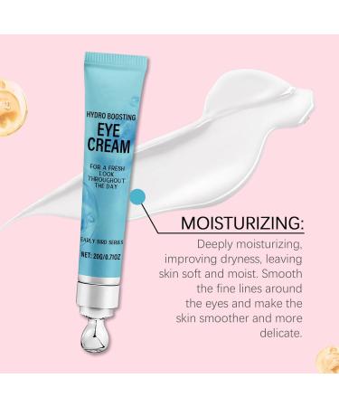 Under Eye Cream For Dark Circles And Puffiness Caffeine Eye Cream Anti Aging Brightener With Niacinamide Korean Skin Care Formula Eye Cream Peptide Complex Puffy Eyes Massage Zinc Roller (1) - Buy Online on GoSupps.com