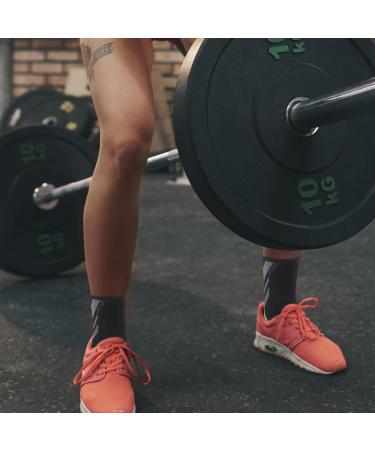 Ankle Support Brace for Women & Men | Compression Sleeve for Plantar Fasciitis & Sprained Ankle Relief | Medium - 1 Pair - Buy Online on GoSupps.com