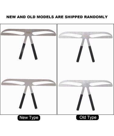 Eyebrow Ruler - Positioning Balance Measuring Tool DIY Eyebrow Template - Permanent Gold Scale Positioning Eyebrow Shaping Ruler (Standard Eyebrows) - Buy Online on GoSupps.com