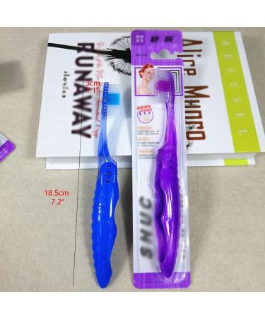 Wxpjmdfc Foldable Toothbrush for Adults - Sensitive Teeth & Gum Loss 10 Pack - Premium Personal Hygiene Solution - Buy Online on GoSupps.com