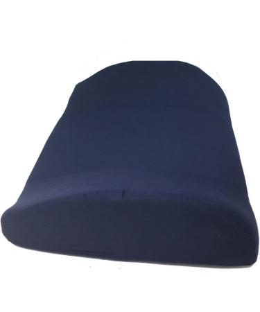 Sacro Cushion - Premium Lumbar Back Support with Removable Navy Cover | Ideal for Comfort & Posture - Shop Internationally - Buy Online on GoSupps.com