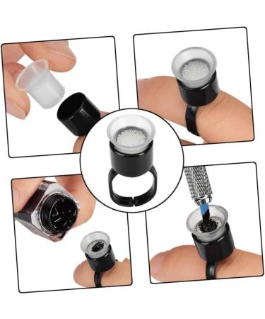 Mikinona Rings Coffee Three-point Pen Ruler Cup Eyebrow Pencil Microblading Blue Pigment Skin Dark - Buy Online on GoSupps.com