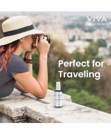 Viva Hypochlorous Acid Eyelid Cleansing Spray - Remove Allergens Dirt Oils & Makeup | 2.2 fl oz | International Shipping Available - Buy Online on GoSupps.com