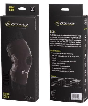 DonJoy Performance Bionic Knee Brace - Adjustable Support for ACL, MCL, LCL, Meniscus - Ideal for Soccer, Basketball, Skiing, and more - Large Camo - Buy Online on GoSupps.com