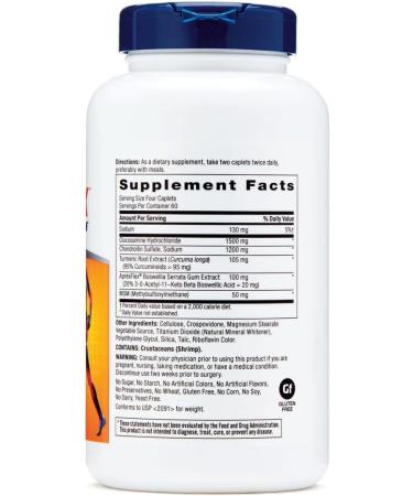 GNC TriFlex FastActing 240 Caplets - Joint Support Supplement - Buy Online on GoSupps.com