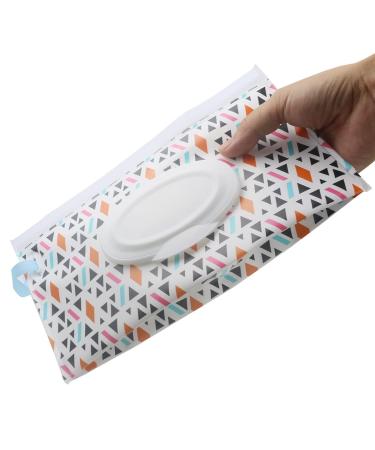 Portable Baby Wipe Dispenser | Refillable & Reusable Travel Wet Wipe Pouch (2 Pack) - Buy Online on GoSupps.com