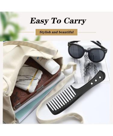 Big Wide Tooth Hair Comb for Curlers and Long Wet Hair - Custom Designed for Optimal Styling - Buy Online on GoSupps.com