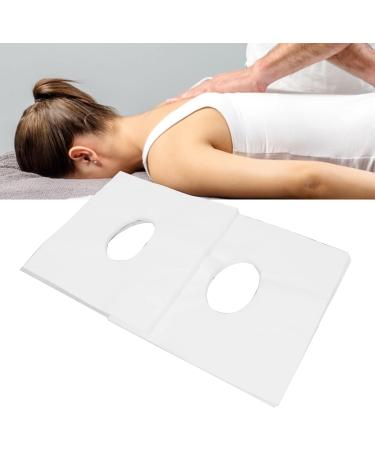 Verdant Touch Disposable Facial Support Cover - 100 Pack Breathable & Water-Absorbent Head Support for Beauty Salons | International Shipping Available - Buy Online on GoSupps.com