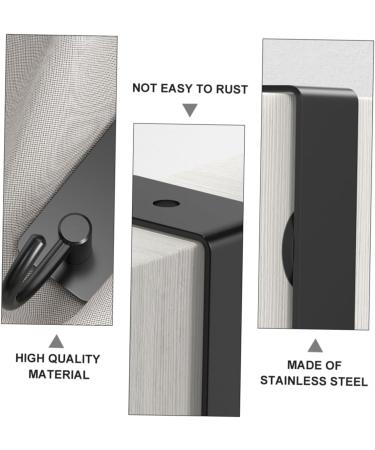 Uonlytech Clothes Hanger 4 pcs Door Hook Towel Racks for Bathroom Door Wall Mounted Hangers Door Hanger Hook Single Key Chain Hair Towel - Buy Online on GoSupps.com