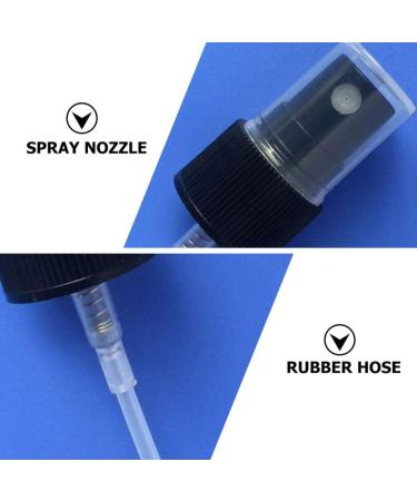 Solustre 20 Pack 18mm Spray Head Pump - Soap Shampoo & Body Wash Bottles - Black Replacement Dosier Pump - Buy Online on GoSupps.com