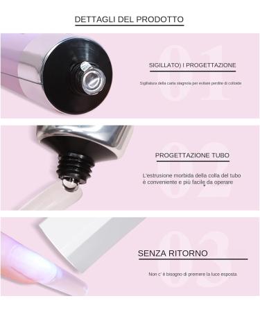 Gel for Extensions - Adhesive Kit Press-On | Solid Gel with Removal Glossy Solid for Extension Adhesive Manufacturer and Decor - Buy Online on GoSupps.com