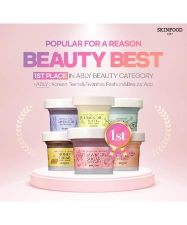 SKINFOOD Honey Sugar Mask 120g - Pore Cleanser & Skin Exfoliator - Buy Online on GoSupps.com