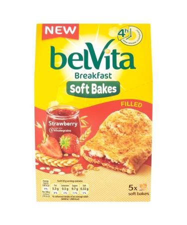 Belvita Soft Filled Strawberry 5 x 40g