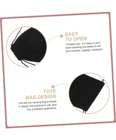 NOLITOY 6pcs Hair Crimper Hair Curling Wand Curler Hair Dryer Bag Storage Box Tool Set Travel Curling Iron - Buy Online on GoSupps.com