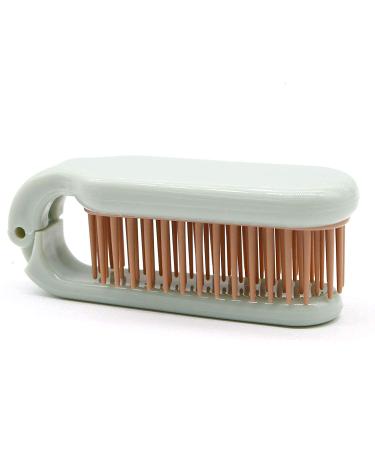 Folding Hair Combs Compact Pocket Size, 2 Pack Blue Pink Brushes for Travel and Purse - Buy Online on GoSupps.com