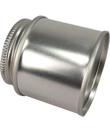 Buy FixtureDisplays 2 OZ Steel Flat Top Can with Tight Seal Twist Cap - Ideal for Glue Chemicals Liquids & Powders - 11309NEW-6PK-NPF - International Shipping Available - Buy Online on GoSupps.com