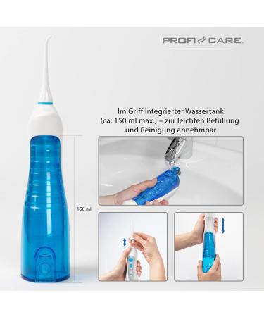 Proficare Dental Center PC-DC 3031: Wireless Sound Toothbrush & Oral Shower for Optimal Dental Care - Buy Online on GoSupps.com