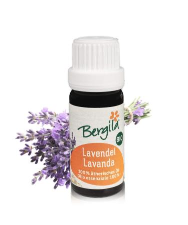 Bergila essential oil lavender (lavandula hybrida super) organic 10 ml - from 100% natural biological raw materials - controlled and certified quality from South Tyrol lavender 10 ml