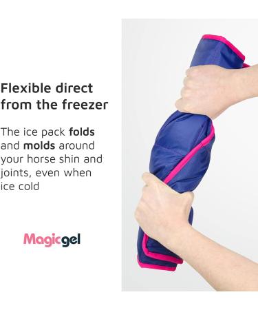 Magic Gel Cooling Gaiters for Horses - Ankle Knee & Hoof Relief - 1 Pack - Buy Online on GoSupps.com