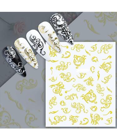 Nail Supplies Manicure Decor Retro Nail Decorations Nail Art Decorations Nail Art Sticker Boho Totem Nail Sticker Nail Jewelry Accessories(2 white) White2 - Buy Online on GoSupps.com