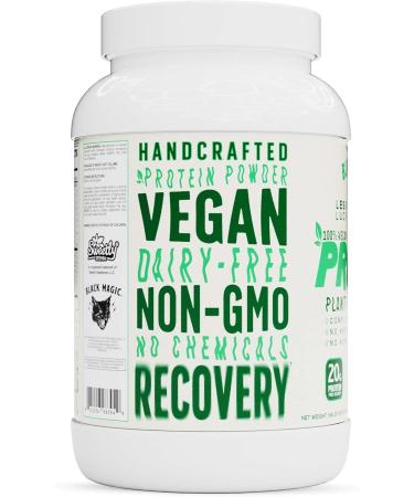 Black Magic Plant-Source Vegan Protein - 100% Keto Low Sugar Dairy Free - Vanilla Ice Cream Flavor 20g Protein per Serving - 2 LB - Buy Online on GoSupps.com