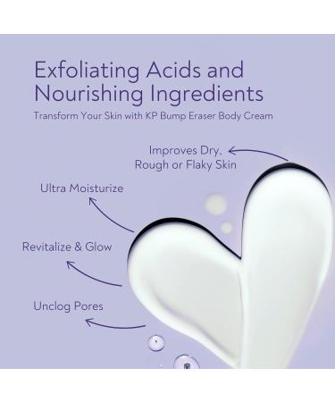 KP Bump Eraser Body Scrub & Keratosis Pilaris Lotion Bundle Set Strawberry Legs Treatment for Women - Exfoliates & Deeply Hydrates for Smoother Healthy-Looking Skin 6.5 Fl Oz (Pack of 2) - Buy Online on GoSupps.com