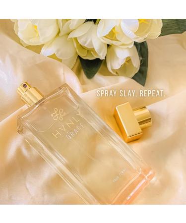 HVNLY Grace Eau De Parfum For Women | Long Lasting Premium Gourmand Floral Perfume With Notes Of Vanilla Orange Lily Of The Valley | Best For Office Wear Casual Wear | 3.4 oz (Pack of 1) Grace 3.38 Fl Oz (Pack of 1) - Buy Online on GoSupps.com