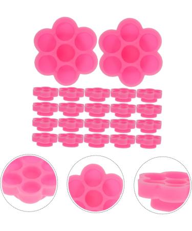 Healvian Lot de 200 Coupelles Pigments en Plastique pour Colle D'extension de Cils Con ues pour Utilisation en Institut de Beaut  - Buy Online on GoSupps.com