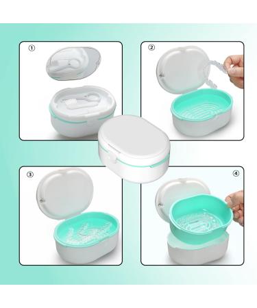 Prosthesis Box & Retainer Storage | Dnom Dose with Chewing Tablets & Braces Tools International Shipping Available - Buy Online on GoSupps.com