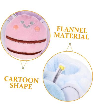 CALLARON 4pi ces Lot De Bracelets Forme Abeille Pour Lavage Visage Spa Absorbant Eau Confortables - Buy Online on GoSupps.com