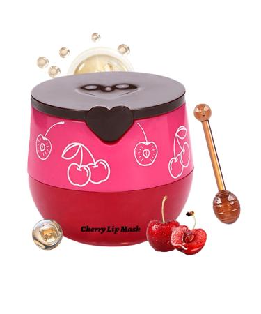 Jingmiger Moisturizing Lip Balm | Cherry Gloss with Stick 5.5g | Moisturizing Lip Care - For Makeup Teens Women Girls Travel Christmas and Daily Care