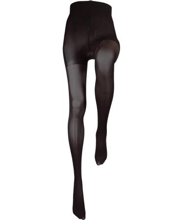 Truform Sheer Compression Pantyhose 30-40 mmHg for Women | Shaping Tights | 20 Denier Black Large - 1 Pair | International Shipping Available - Buy Online on GoSupps.com