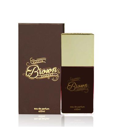 AHMED Brown 50mL Eau de Parfume for Men and Women (leans Masculine) an Oriental Fragrance with Sweet Aromatics and Woody Accords - Buy Online on GoSupps.com