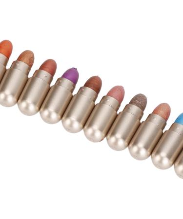 Jauarta 12 Colors Capsule Eyeshadow Palette Glitter High Pigmented Long Lasting Capsule Eye Shadow Sticks for Makeup - Buy Online on GoSupps.com