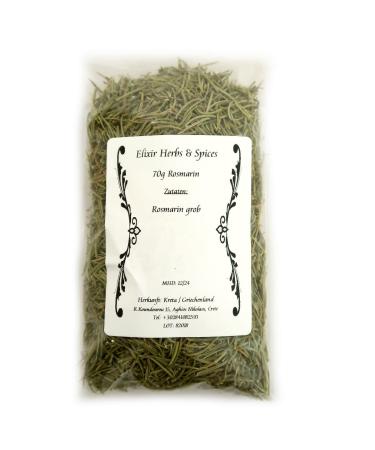 Elixir Herbs & Spices 70g of Greek rosemary from Elixir Herbs & Spices in Crete fine spices and herbs (70g of rosemary #14)