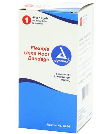 Dynarex Corporation Unna Boot Bandage Impregn 4X10yd - 1 Pack - Buy Online on GoSupps.com