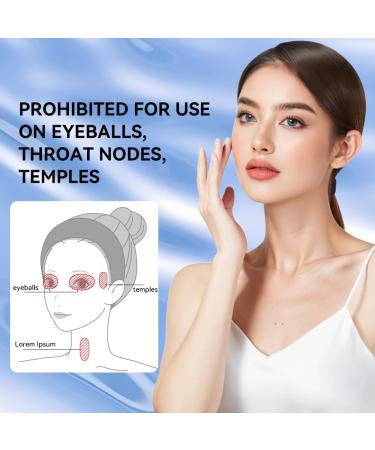 Neck Face Massager Device - Multifunctional Facial Massager for Skin Care & Double Chin - Vibration & Thermal Electric (Pink Silver) | International Shipping Available - Buy Online on GoSupps.com