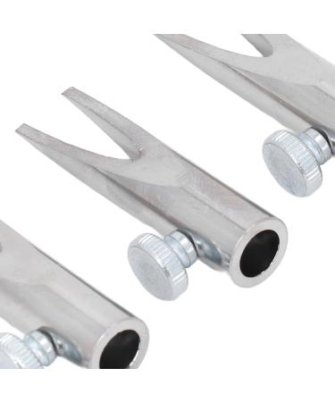 Eyebrow Pencil Sharpening Tool Portable Aluminum Alloy U Shaped Slot Sharpeners with Detachable Cover for Beginners Diverse (Silver) - Buy Online on GoSupps.com