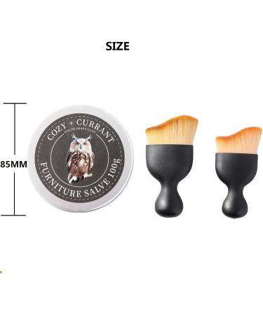 Premium Leather Care: New Wise Upgrade Owl Furniture Salve Set for Leather & Wood - Best Universal Treatment for Furniture & Car - Buy Online on GoSupps.com