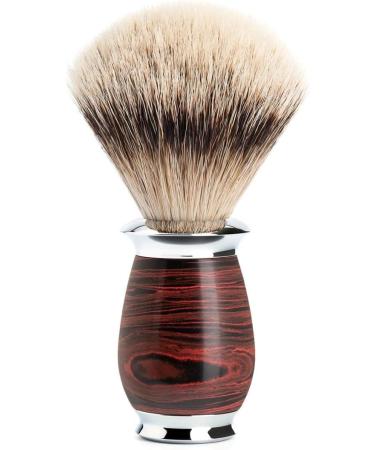 M hle 3-Part Shaving Set | Silberspitz Badger Brush & 5-Blade Razor | Chrome-Plated Metal Stand | eBonit Handle | Ideal for Gillette Foot - Buy Online on GoSupps.com