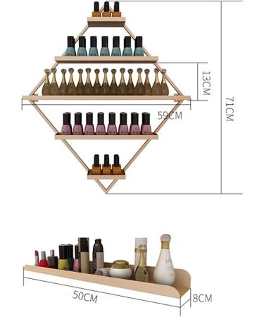  Yesbon Metal Nail Polish Display Stand Nail Polish Display Stand Nail Polish Display Stand 5 Layers Combined Shelves Decoration Holders White A - Buy Online on GoSupps.com