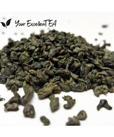 Your ExcellenTEA - Gunpowder Temple of Hunnan Green Loose Leaf Tea (100g) - Buy Online on GoSupps.com