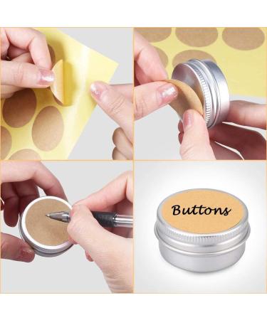 20 Pack 15ml Silver Aluminum Jars | Travel Cream Can with Screw Cap for Cosmetics Lip Balm Lotion Candles & Nail Art - Buy Online on GoSupps.com