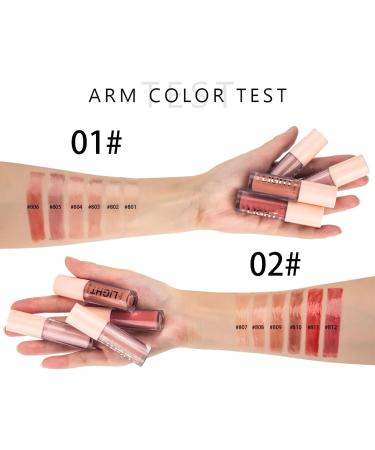 SPORTEON 6 pieces lip gloss gloss and shine lip gloss for fullerlooking lips moisturizing for naturally shiny lips lifter gloss moisturizing lip gloss with boosting effect 01 Color 01 Color - Buy Online on GoSupps.com