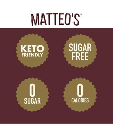 Matteo's Barista Style Sugar Free Coffee Syrup - Zero Calories Keto-Friendly Coffee Syrups & Flavors - USA-Made Kosher Sugar Free Coffee Flavoring Syrup For Home & Work (French Vanilla 25.4 Oz 2-pk) 750 ml (Pack of 2) Coffee Syrup - Buy Online on GoSupps.com