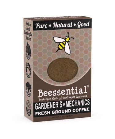 Beessential All Natural Mechanic & Gardner Small Batch Bar Soap   Great for Men  Women  and Teens  Paraben Free   Made in the USA   5 Oz.