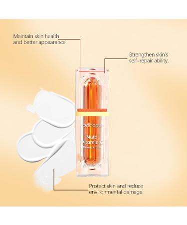 JOYVOIDX Multi Vitamin C Makeup Cream Daily Face Moisturizer with Glycerin and Ascorbic Acid Hydrating & Radiant Primer for a Smooth Glowing Complexion 1 Oz - Buy Online on GoSupps.com