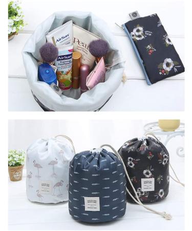 Hedume Set of 6 Travel Makeup Bags with Jewelry Pocket - Waterproof Cosmetic Organizer - Buy Online on GoSupps.com